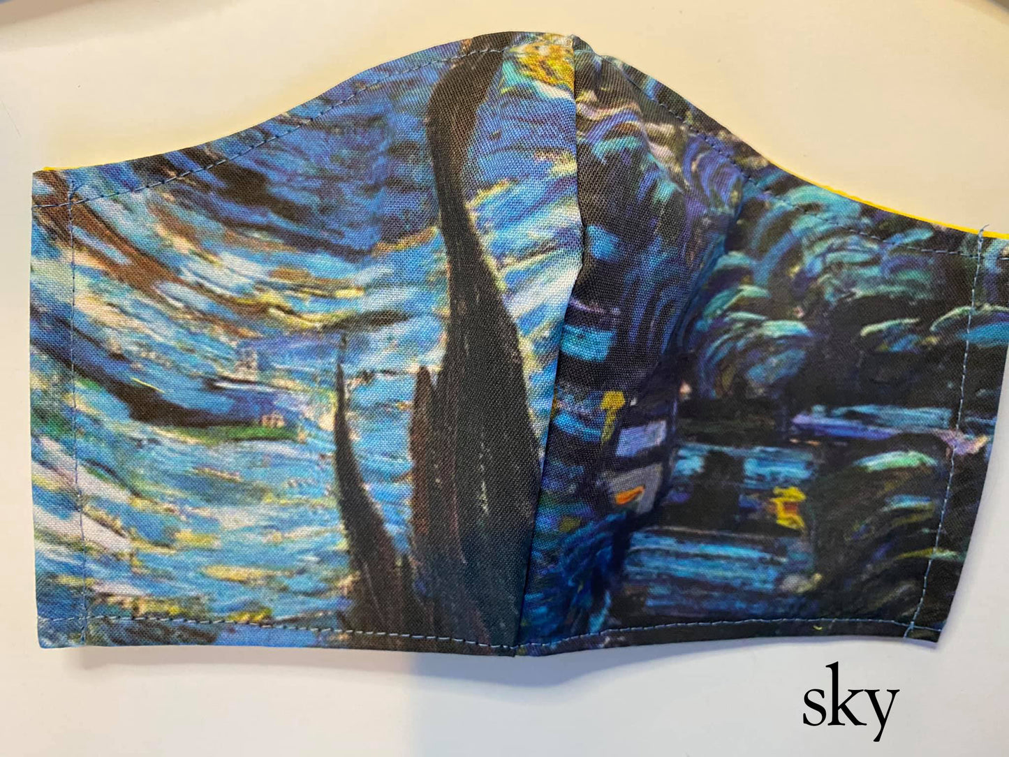 Vincent Van Gogh The Starry night Face Mask