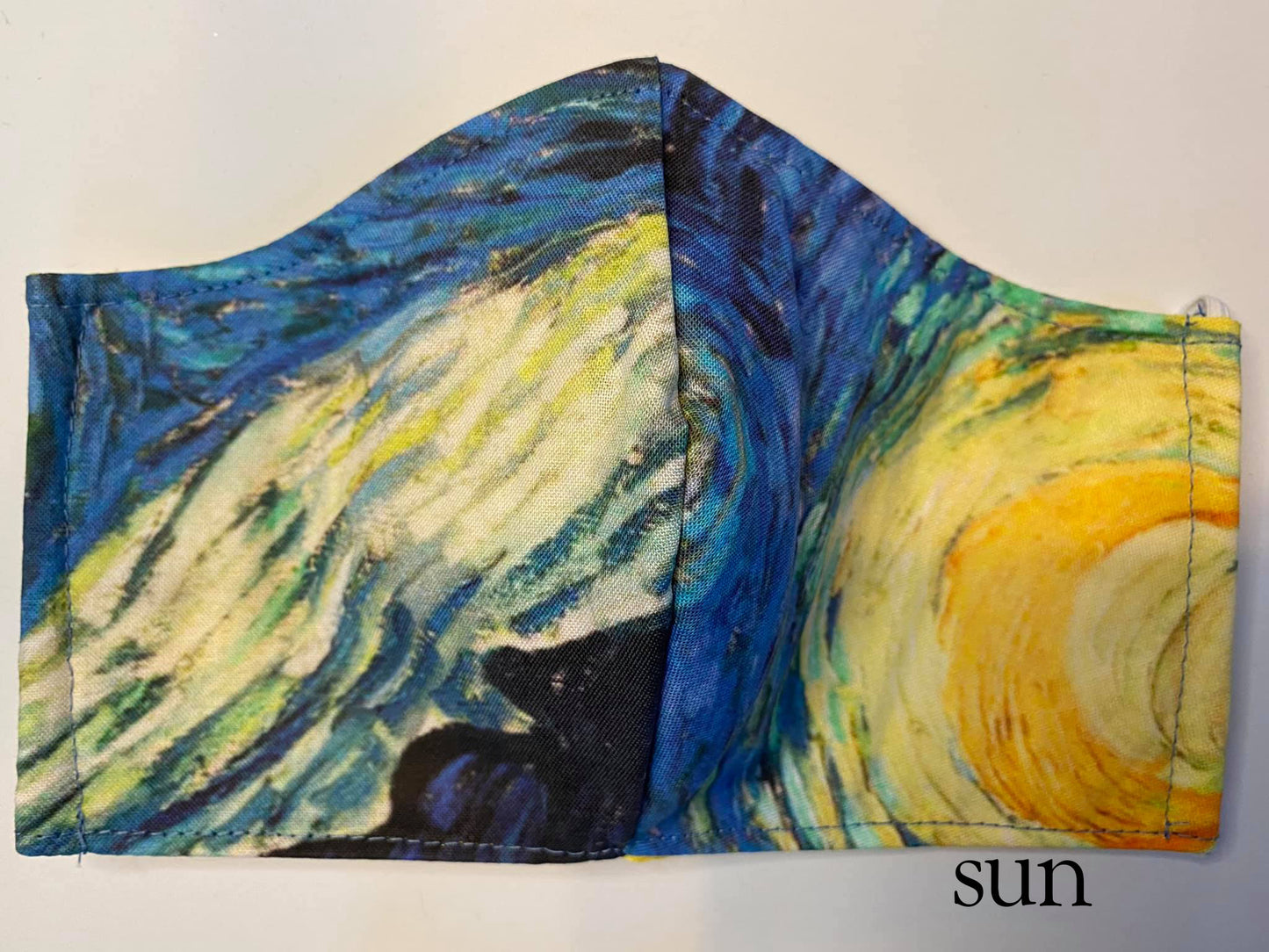 Vincent Van Gogh The Starry night Face Mask