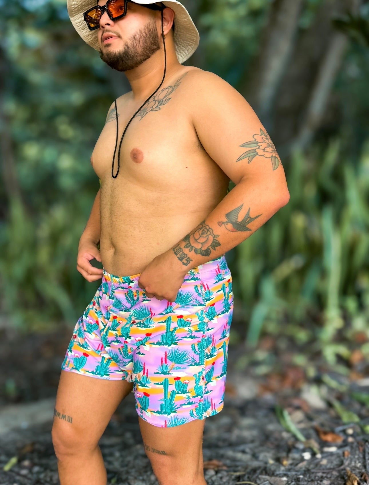 Kactu Men Swimwear & Gym Short 5''